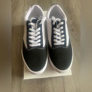 Hurley Hobart lace black and white sneakers
